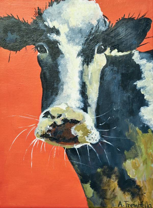 - Acrylic on Canvas, Painting by Alicia Trewhella, measuring 40 x 30 cm (H x W) framed at 50 x 40 cm £375